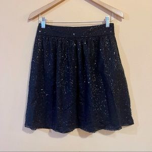 Cynthia Rowley sequin mini skirt